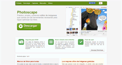 Desktop Screenshot of photoscape.com.es